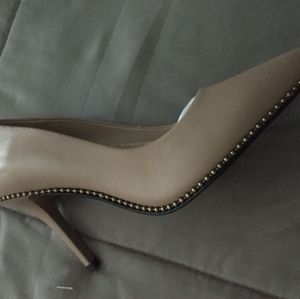 New Coach, Waverly beadchain pumps, Beachwood size